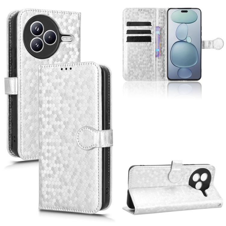 Honeycomb Dot Texture Leather Phone Case