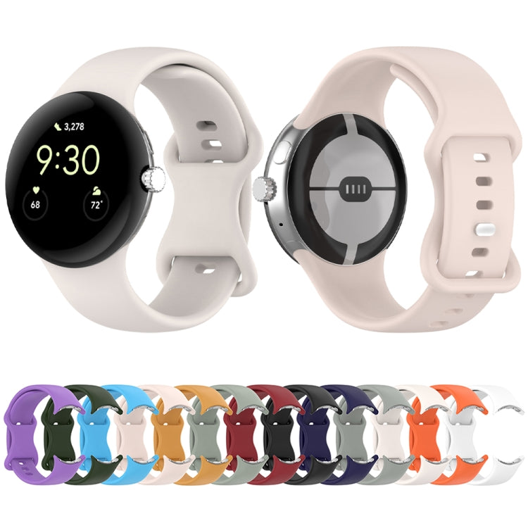 Official Silicone Watch Band, For Google Pixel Watch 3 45mm