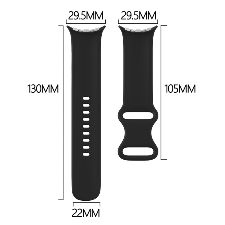 Official Silicone Watch Band, For Google Pixel Watch 3 45mm