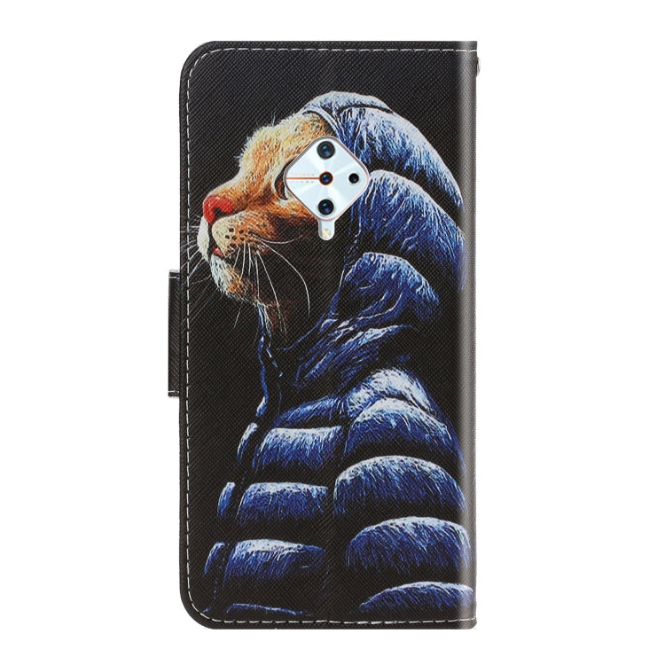 3D Colored Drawing Horizontal Flip PU Leather Case with Holder & Card Slots & Wallet, For Vivo S1 Pro