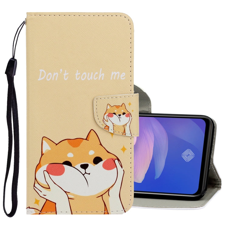 3D Colored Drawing Horizontal Flip PU Leather Case with Holder & Card Slots & Wallet, For Vivo V17