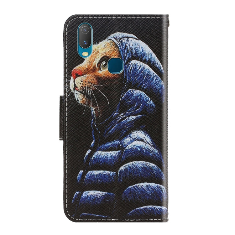 3D Colored Drawing Horizontal Flip PU Leather Case with Holder & Card Slots & Wallet, For Vivo Y11 (2019)