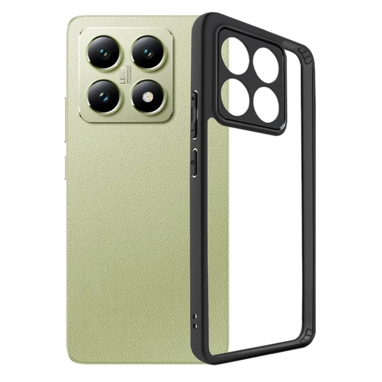 Frosted TPU Hybrid Transparent PC Phone Case