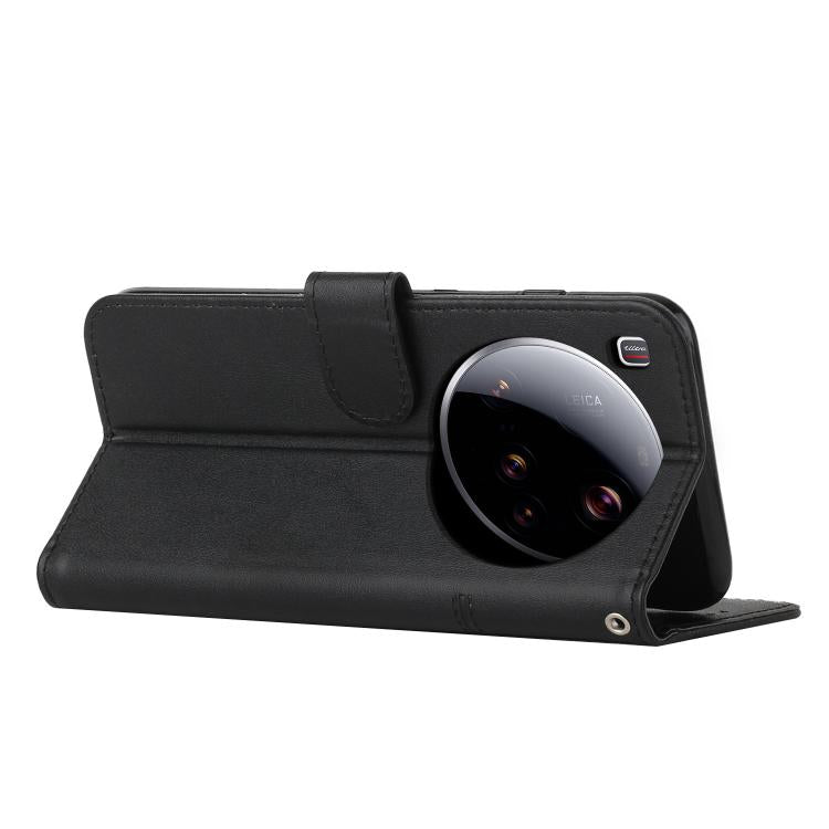 Stitching Calf Texture Buckle Leather Phone Case, For Xiaomi 15 Ultra, For Xiaomi 15 Pro, For Xiaomi 15, For Xiaomi 14T Pro