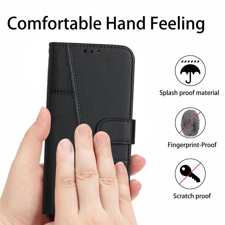 Stitching Calf Texture Buckle Leather Phone Case, For Xiaomi 15 Ultra, For Xiaomi 15 Pro, For Xiaomi 15, For Xiaomi 14T Pro