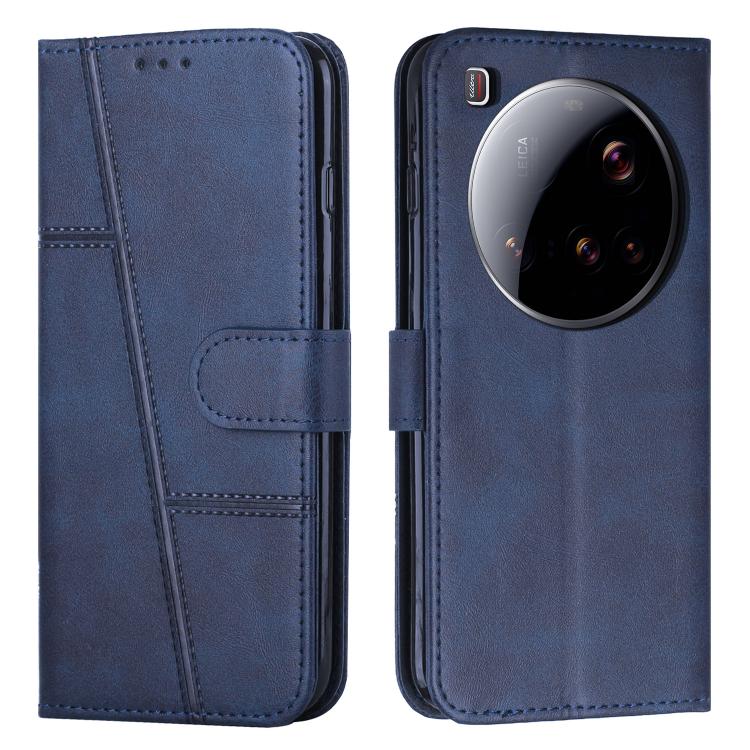 Stitching Calf Texture Buckle Leather Phone Case, For Xiaomi 15 Ultra, For Xiaomi 15 Pro, For Xiaomi 15, For Xiaomi 14T Pro