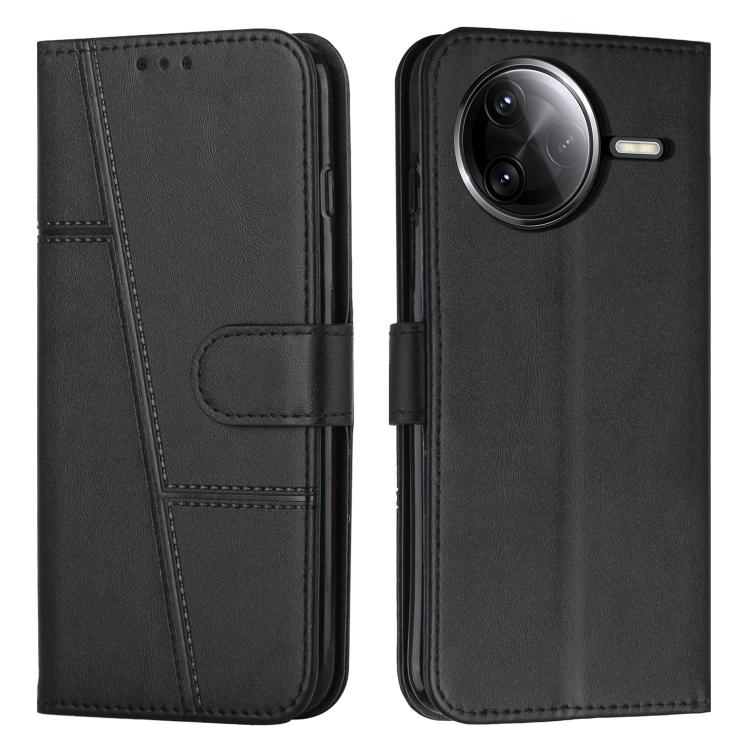 Stitching Calf Texture Buckle Leather Phone Case, For Xiaomi 15T Pro, For Xiaomi 15T, For Xiaomi Poco F7, For Xiaomi Poco F7 Pro / F7 Ultra
