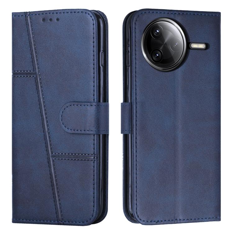 Stitching Calf Texture Buckle Leather Phone Case, For Xiaomi 15T Pro, For Xiaomi 15T, For Xiaomi Poco F7, For Xiaomi Poco F7 Pro / F7 Ultra