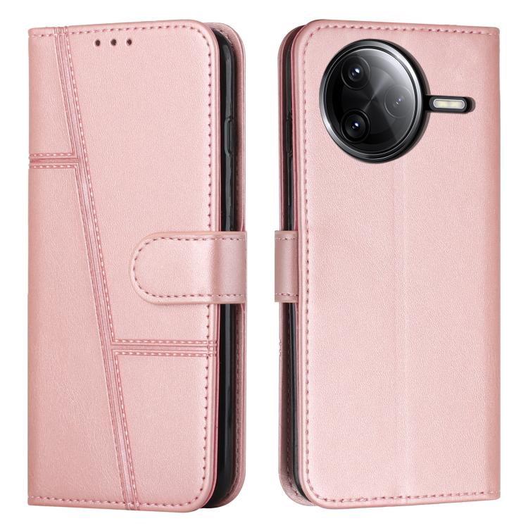 Stitching Calf Texture Buckle Leather Phone Case, For Xiaomi 15T Pro, For Xiaomi 15T, For Xiaomi Poco F7, For Xiaomi Poco F7 Pro / F7 Ultra
