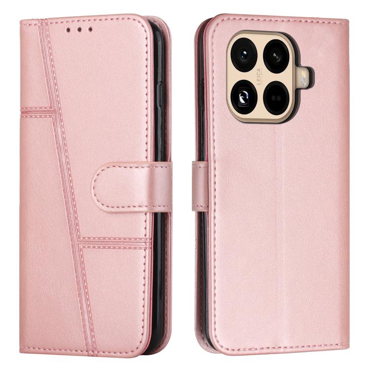 Stitching Calf Texture Buckle Leather Phone Case, For Xiaomi 15T Pro, For Xiaomi 15T, For Xiaomi Poco F7, For Xiaomi Poco F7 Pro / F7 Ultra
