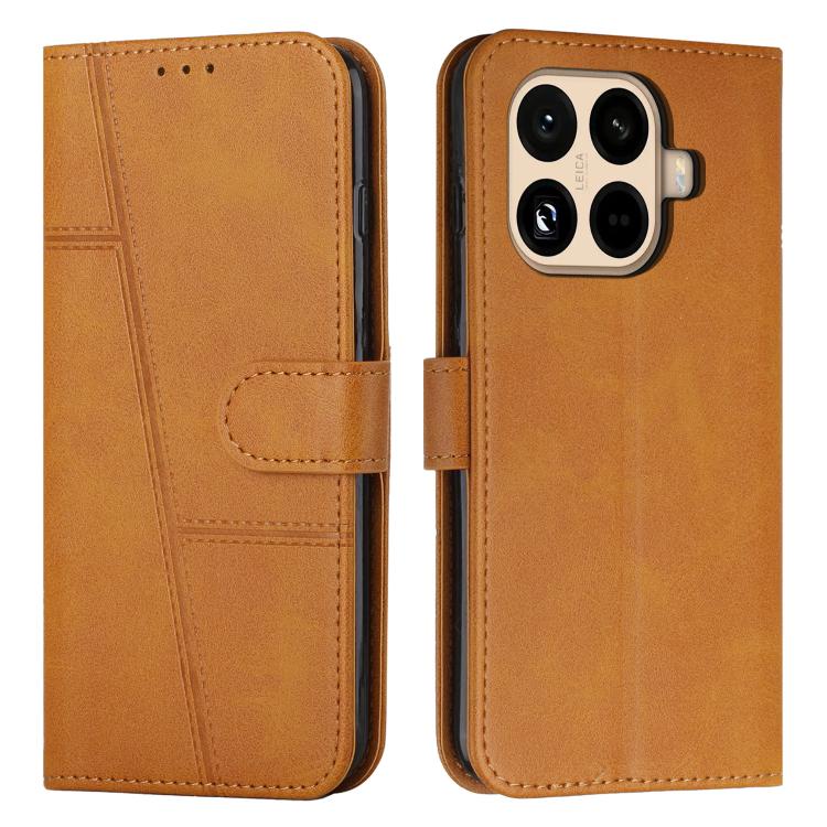 Stitching Calf Texture Buckle Leather Phone Case, For Xiaomi 15T Pro, For Xiaomi 15T, For Xiaomi Poco F7, For Xiaomi Poco F7 Pro / F7 Ultra