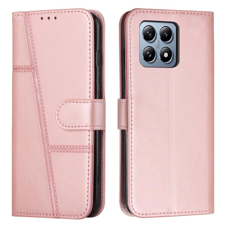 Stitching Calf Texture Buckle Leather Phone Case, For Xiaomi 15T Pro, For Xiaomi 15T, For Xiaomi Poco F7, For Xiaomi Poco F7 Pro / F7 Ultra