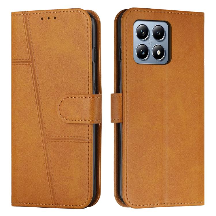 Stitching Calf Texture Buckle Leather Phone Case, For Xiaomi 15T Pro, For Xiaomi 15T, For Xiaomi Poco F7, For Xiaomi Poco F7 Pro / F7 Ultra