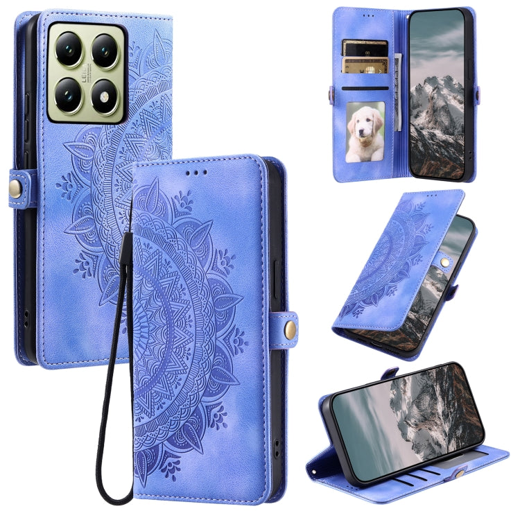 Skin Feel Totem Embossed Leather Phone Case