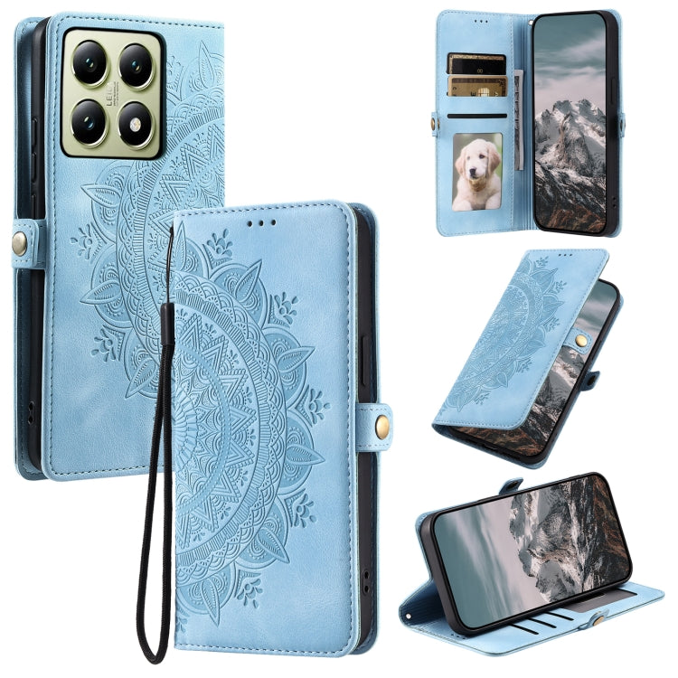 Skin Feel Totem Embossed Leather Phone Case