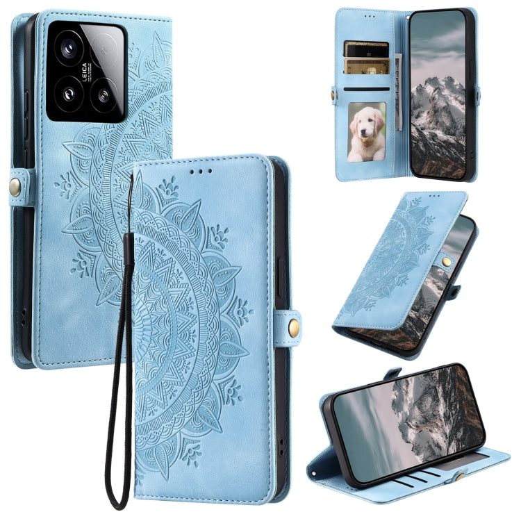 Skin Feel Totem Embossed Leather Phone Case