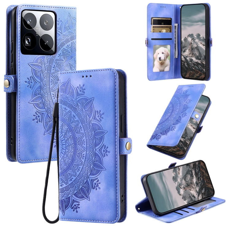 Skin Feel Totem Embossed Leather Phone Case