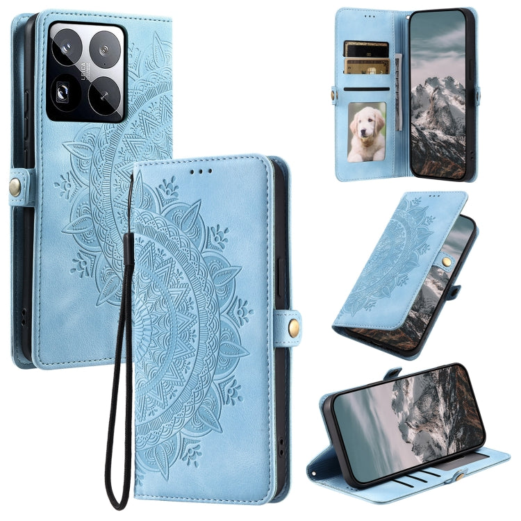 Skin Feel Totem Embossed Leather Phone Case