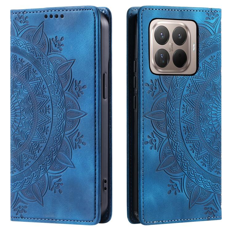 Totem Embossed Magnetic Leather Phone Case, For Xiaomi 15T Pro, For Xiaomi 15T, For Xiaomi 15 Pro, For Xiaomi 15
