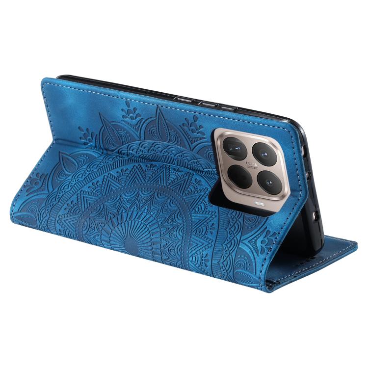 Totem Embossed Magnetic Leather Phone Case, For Xiaomi 15T Pro, For Xiaomi 15T, For Xiaomi 15 Pro, For Xiaomi 15