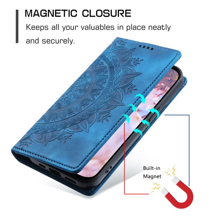 Totem Embossed Magnetic Leather Phone Case, For Xiaomi 15T Pro, For Xiaomi 15T, For Xiaomi 15 Pro, For Xiaomi 15