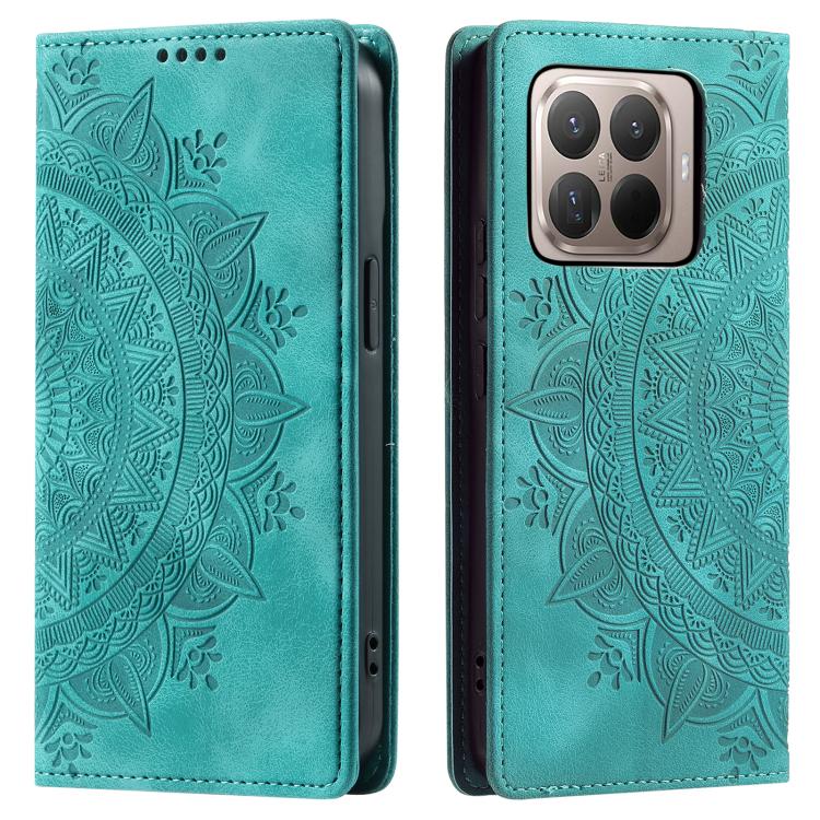 Totem Embossed Magnetic Leather Phone Case, For Xiaomi 15T Pro, For Xiaomi 15T, For Xiaomi 15 Pro, For Xiaomi 15