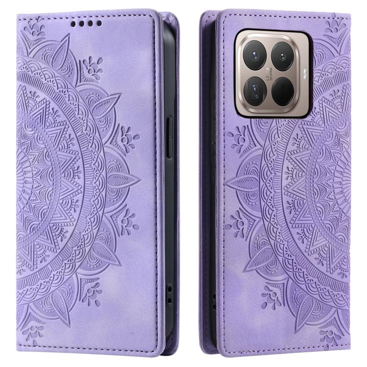 Totem Embossed Magnetic Leather Phone Case, For Xiaomi 15T Pro, For Xiaomi 15T, For Xiaomi 15 Pro, For Xiaomi 15