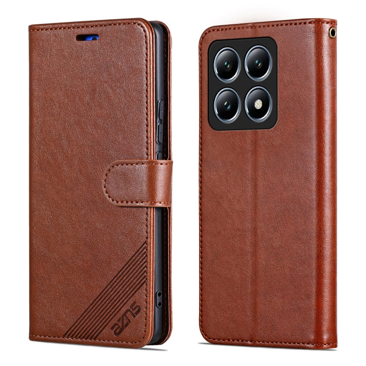 AZNS Sheepskin Texture Flip Leather Phone Case