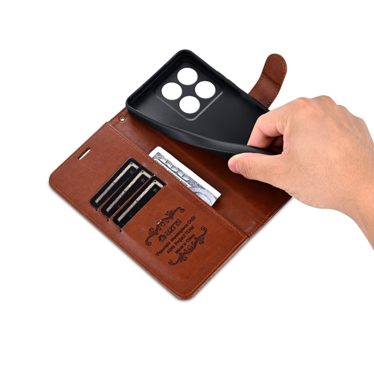 AZNS Sheepskin Texture Flip Leather Phone Case