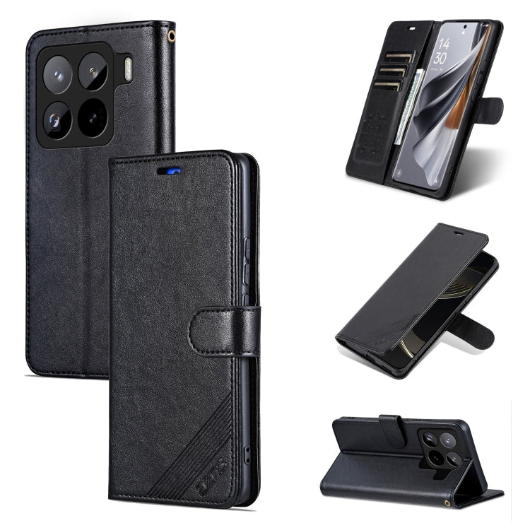 AZNS Sheepskin Texture Flip Leather Phone Case, For Xiaomi 17 Pro Max, For Xiaomi 17 Pro, For Xiaomi 17, For Xiaomi 15T Pro 5G, For Xiaomi 15T 5G, For Xiaomi 15 Ultra, For Xiaomi 15 Pro, For Xiaomi 15