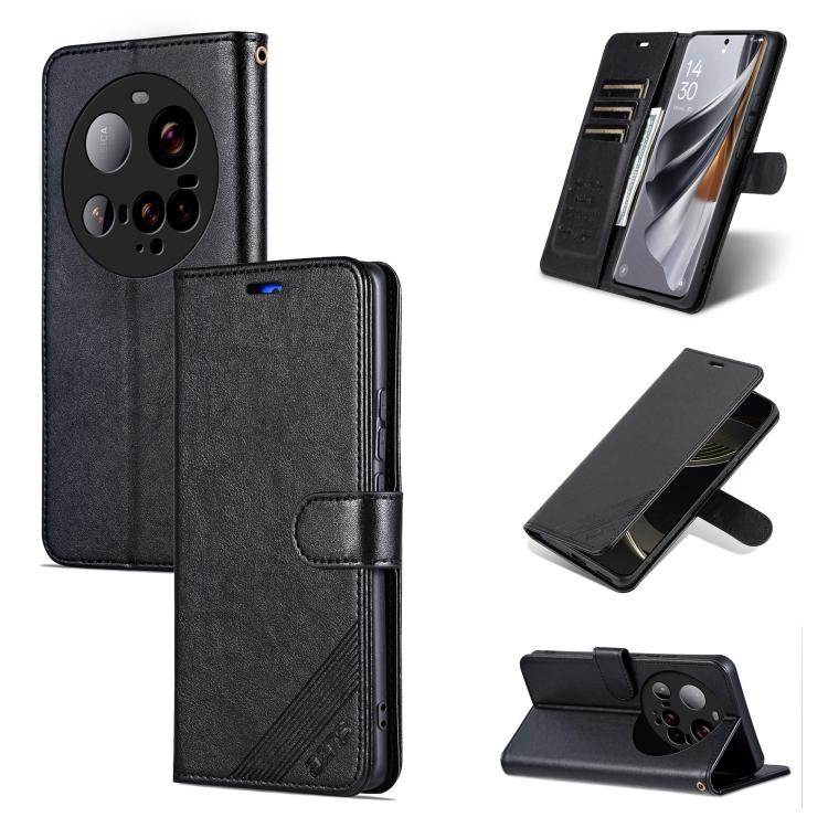 AZNS Sheepskin Texture Flip Leather Phone Case, For Xiaomi 17 Pro Max, For Xiaomi 17 Pro, For Xiaomi 17, For Xiaomi 15T Pro 5G, For Xiaomi 15T 5G, For Xiaomi 15 Ultra, For Xiaomi 15 Pro, For Xiaomi 15