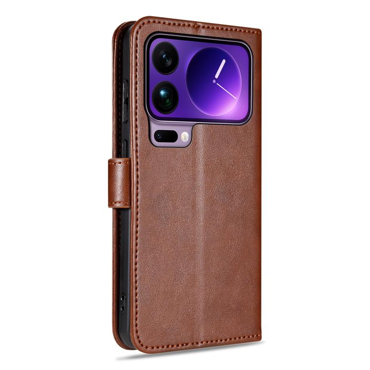 AZNS Sheepskin Texture Flip Leather Phone Case, For Xiaomi 17 Pro Max, For Xiaomi 17 Pro, For Xiaomi 17, For Xiaomi 15T Pro 5G, For Xiaomi 15T 5G, For Xiaomi 15 Ultra, For Xiaomi 15 Pro, For Xiaomi 15