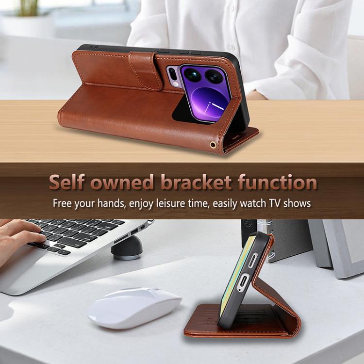 AZNS Sheepskin Texture Flip Leather Phone Case, For Xiaomi 17 Pro Max, For Xiaomi 17 Pro, For Xiaomi 17, For Xiaomi 15T Pro 5G, For Xiaomi 15T 5G, For Xiaomi 15 Ultra, For Xiaomi 15 Pro, For Xiaomi 15