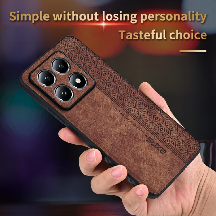 AZNS 3D Embossed Skin Feel Phone Case, For Xiaomi 14T