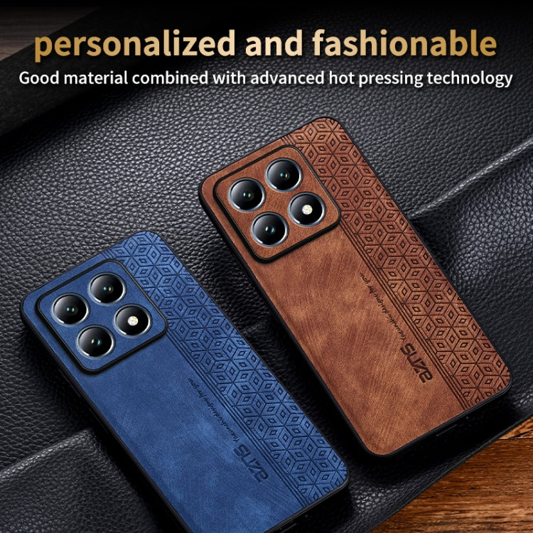 AZNS 3D Embossed Skin Feel Phone Case, For Xiaomi 14T