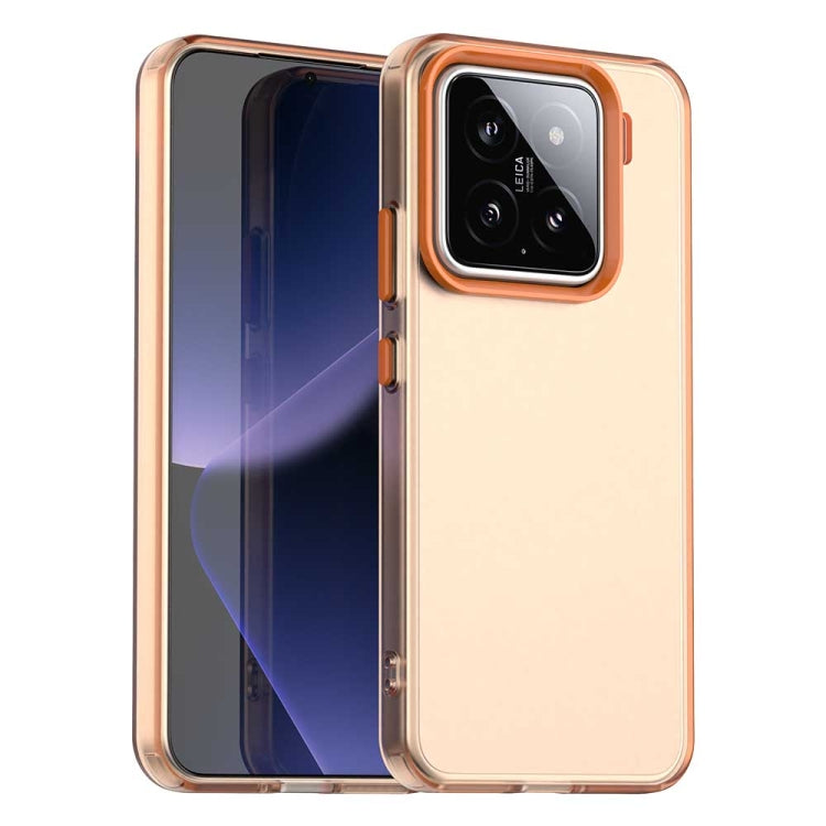 Candy PC Hybrid TPU Shockproof Phone Case, For Xiaomi 15 Ultra, For Xiaomi 15 Pro, For Xiaomi 15