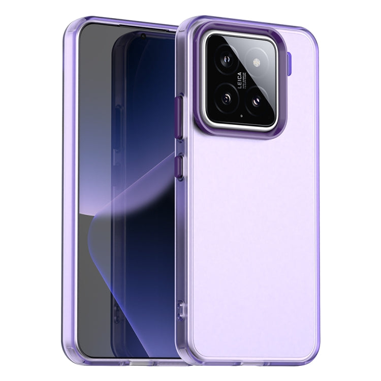 Candy PC Hybrid TPU Shockproof Phone Case, For Xiaomi 15 Ultra, For Xiaomi 15 Pro, For Xiaomi 15