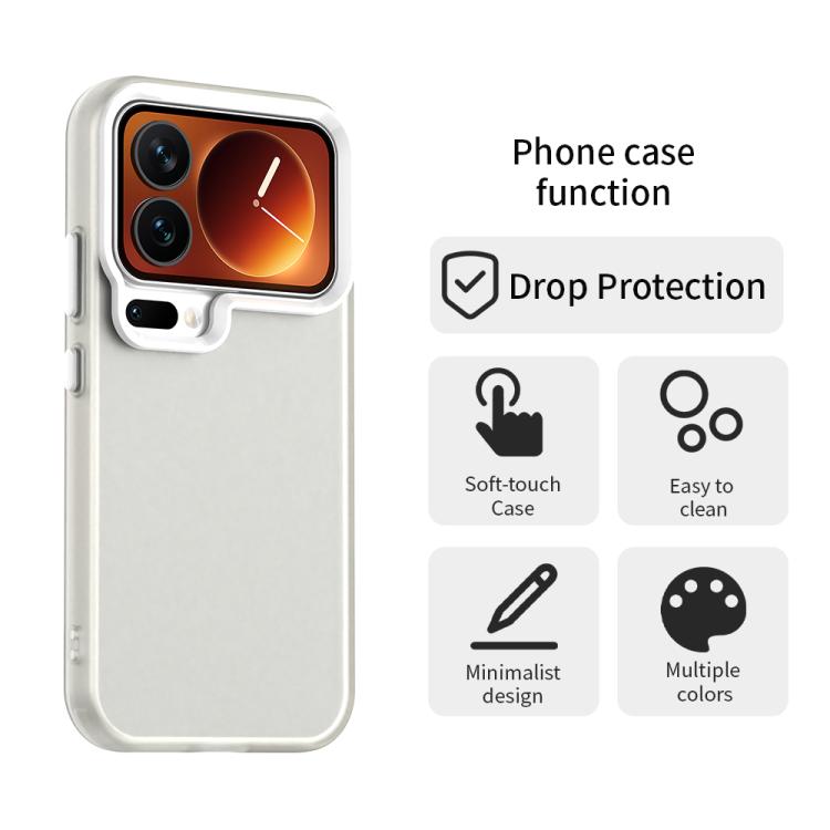Candy PC Hybrid TPU Shockproof Phone Case, For Xiaomi 17 Pro, For Xiaomi 17, For Xiaomi 15T Pro 5G