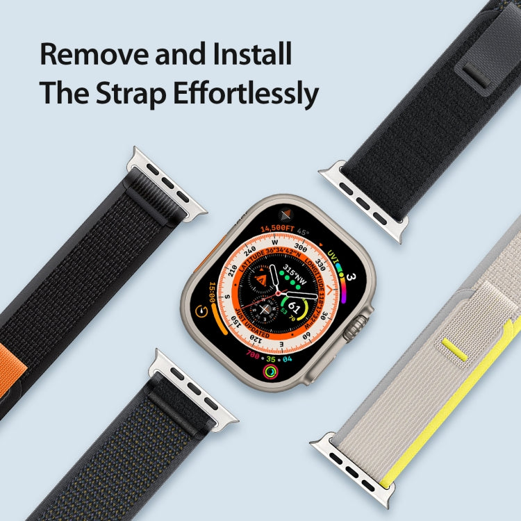 DUX DUCIS YJ Series Nylon Watch Band, For Apple Watch 46mm / 49mm / 45mm / 44mm, For Apple Watch 42mm / 41mm / 40mm / 38mm