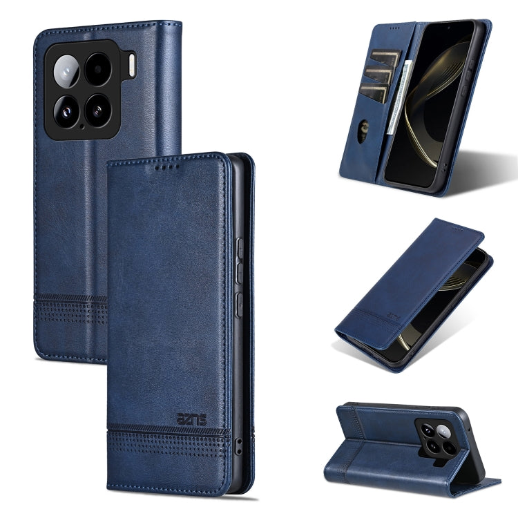 AZNS Magnetic Calf Texture Flip Leather Phone Case