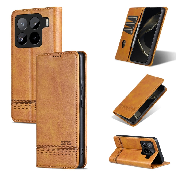 AZNS Magnetic Calf Texture Flip Leather Phone Case