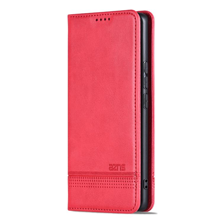 AZNS Magnetic Calf Texture Flip Leather Phone Case