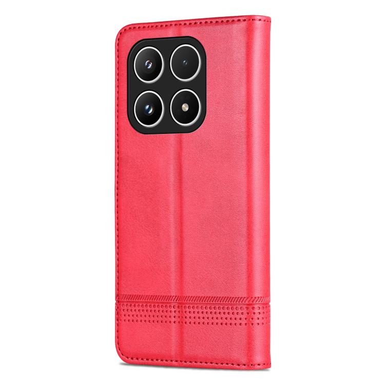 AZNS Magnetic Calf Texture Flip Leather Phone Case