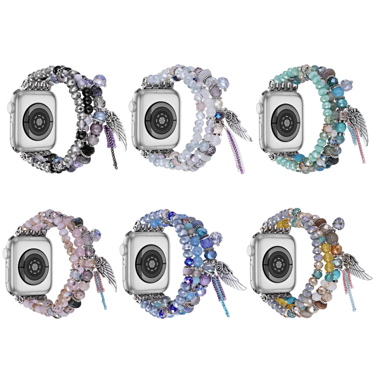 Colored Diamond Tassel Chain Watch Band