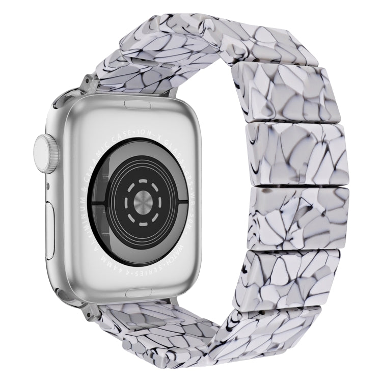 Stretch Rope Square Resin Watch Band, For Apple Watch 46mm / 49mm / 45mm / 44mm, For Apple Watch 42mm / 41mm / 40mm / 38mm