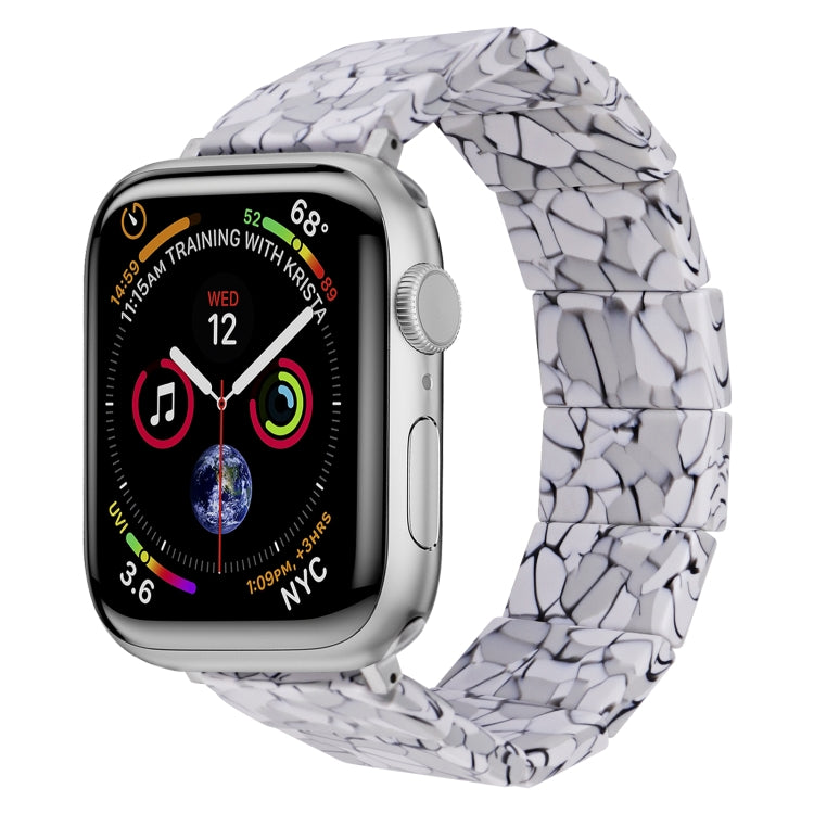 Stretch Rope Square Resin Watch Band, For Apple Watch 46mm / 49mm / 45mm / 44mm, For Apple Watch 42mm / 41mm / 40mm / 38mm