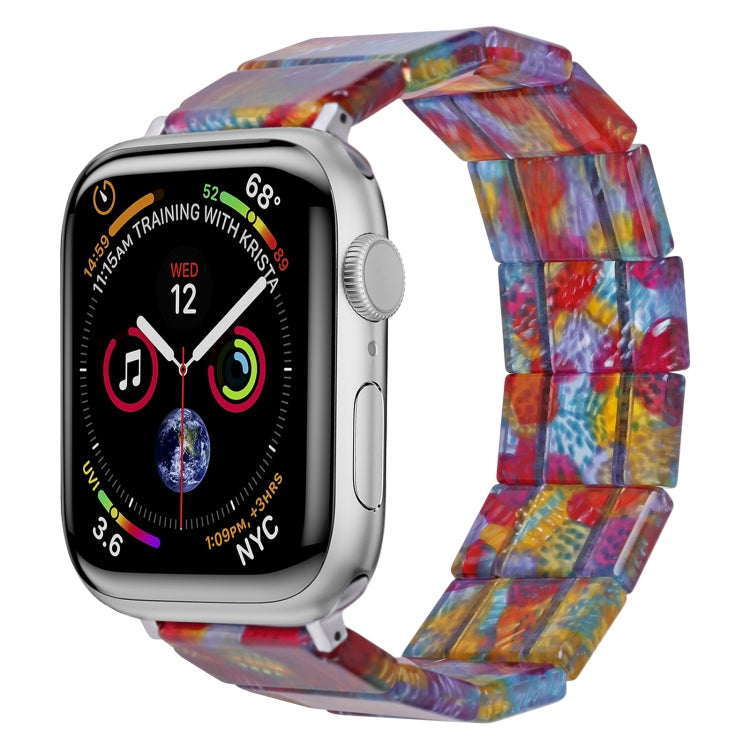 Stretch Rope Square Resin Watch Band, For Apple Watch 46mm / 49mm / 45mm / 44mm, For Apple Watch 42mm / 41mm / 40mm / 38mm