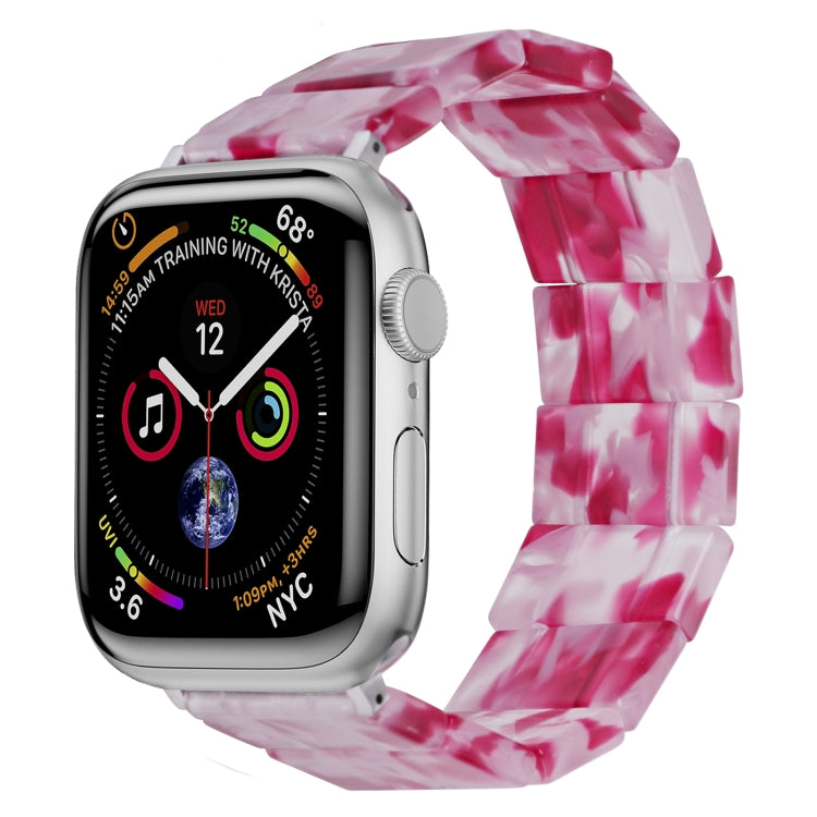 Stretch Rope Square Resin Watch Band, For Apple Watch 46mm / 49mm / 45mm / 44mm, For Apple Watch 42mm / 41mm / 40mm / 38mm