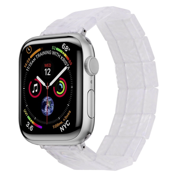 Stretch Rope Square Resin Watch Band, For Apple Watch 46mm / 49mm / 45mm / 44mm, For Apple Watch 42mm / 41mm / 40mm / 38mm