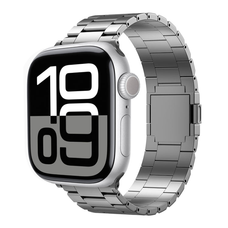 Tri-beads Magnetic Titanium Alloy Watch Band, For Apple Watch 46mm / 49mm / 45mm / 44mm, For Apple Watch 42mm / 41mm / 40mm / 38mm